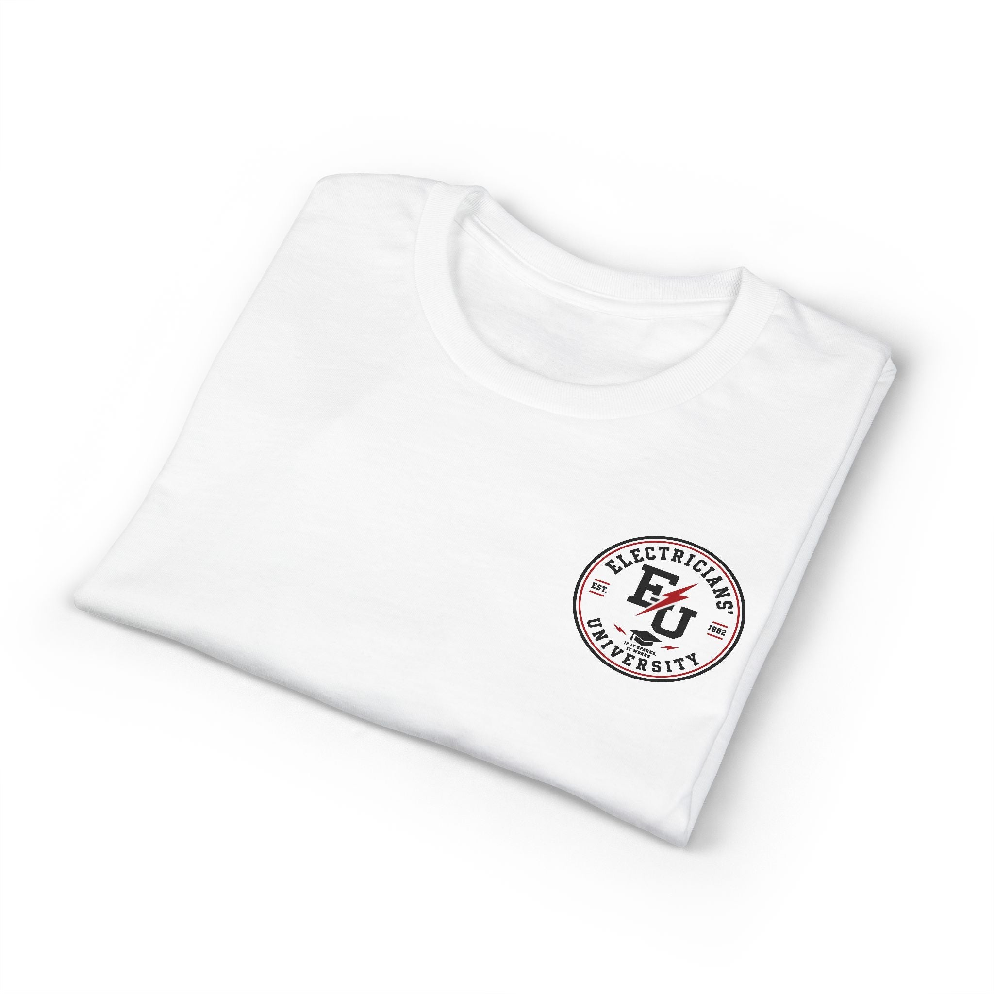 Electrical 101 T-Shirt — "Don't Touch the Shiny Parts" Retro Electrician Tee