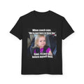 Youth T-Shirt — Funny Softball or Baseball Bench Meme "Cool. I'll just go bench myself then."