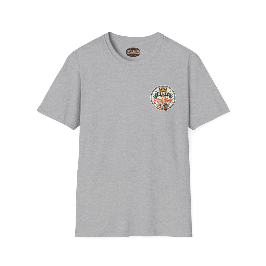 King of Game Night T-Shirt — Retro Gaming Logo Tee