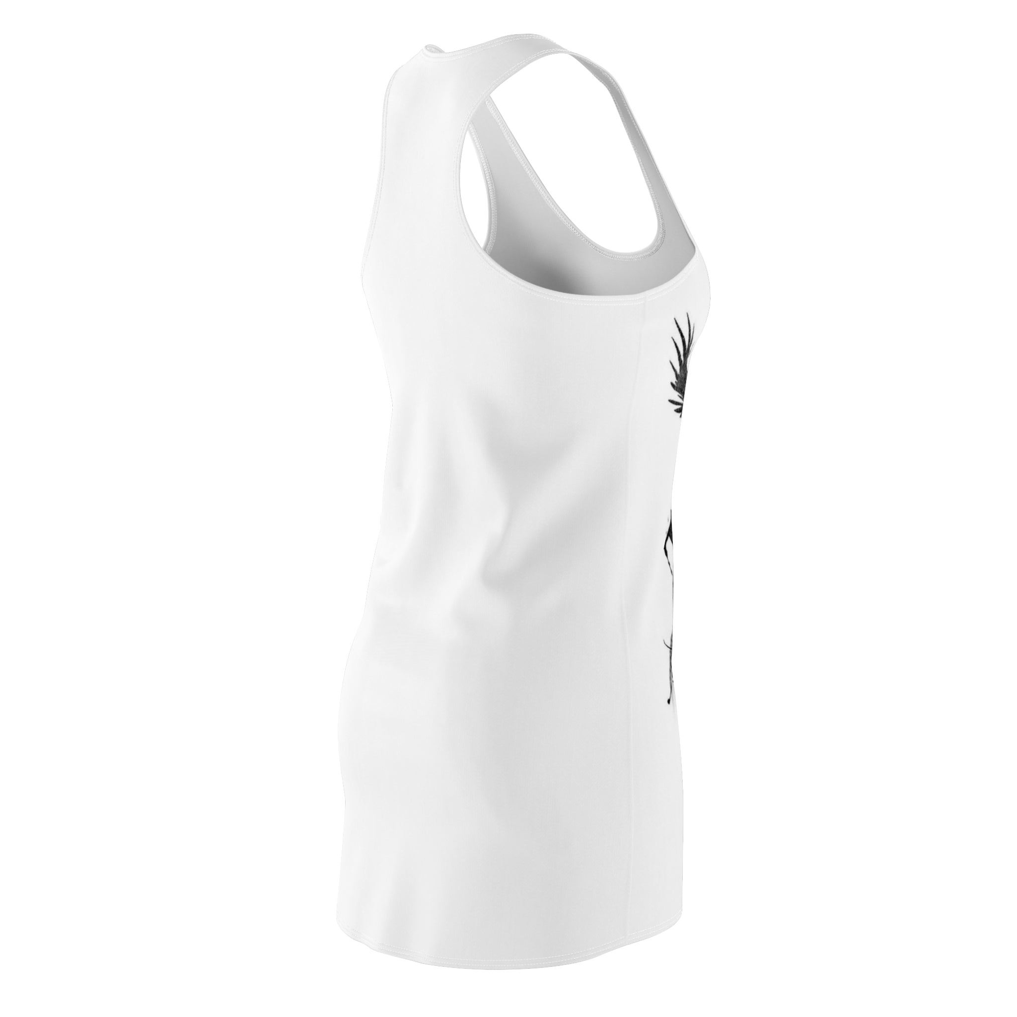 Deathly Magical ~ Women's Cut & Sew Racerback Dress (AOP)
