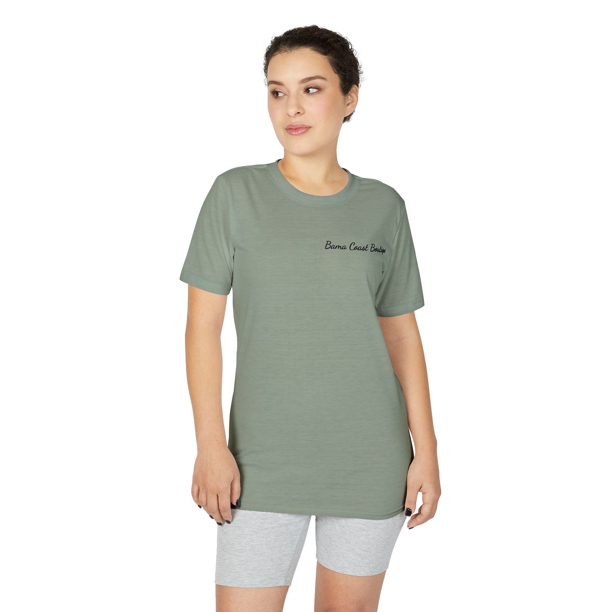 Bama Coast Boutique T-Shirt — Coastal Fishing Sunset Graphic Tee
