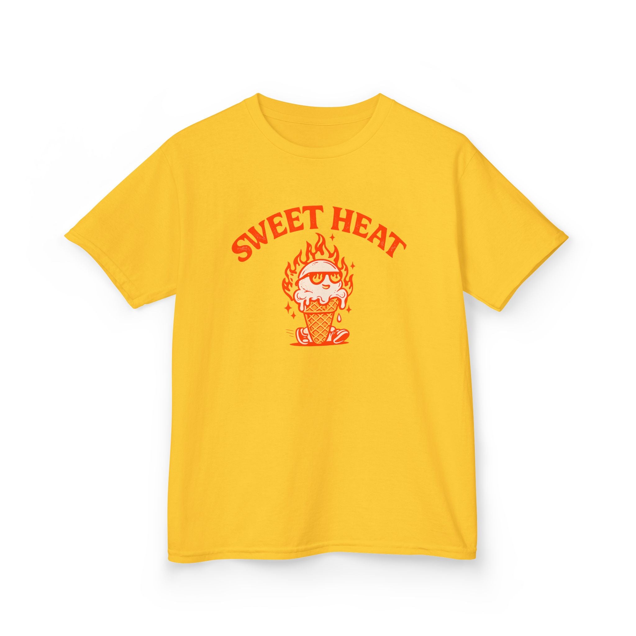 Sweet Heat Ice Cream Tee | Kids graphic tee, summer dessert design