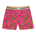 Big Dill Energy Pickle Swim Trunks  -- Men's Mid-Length Trunks