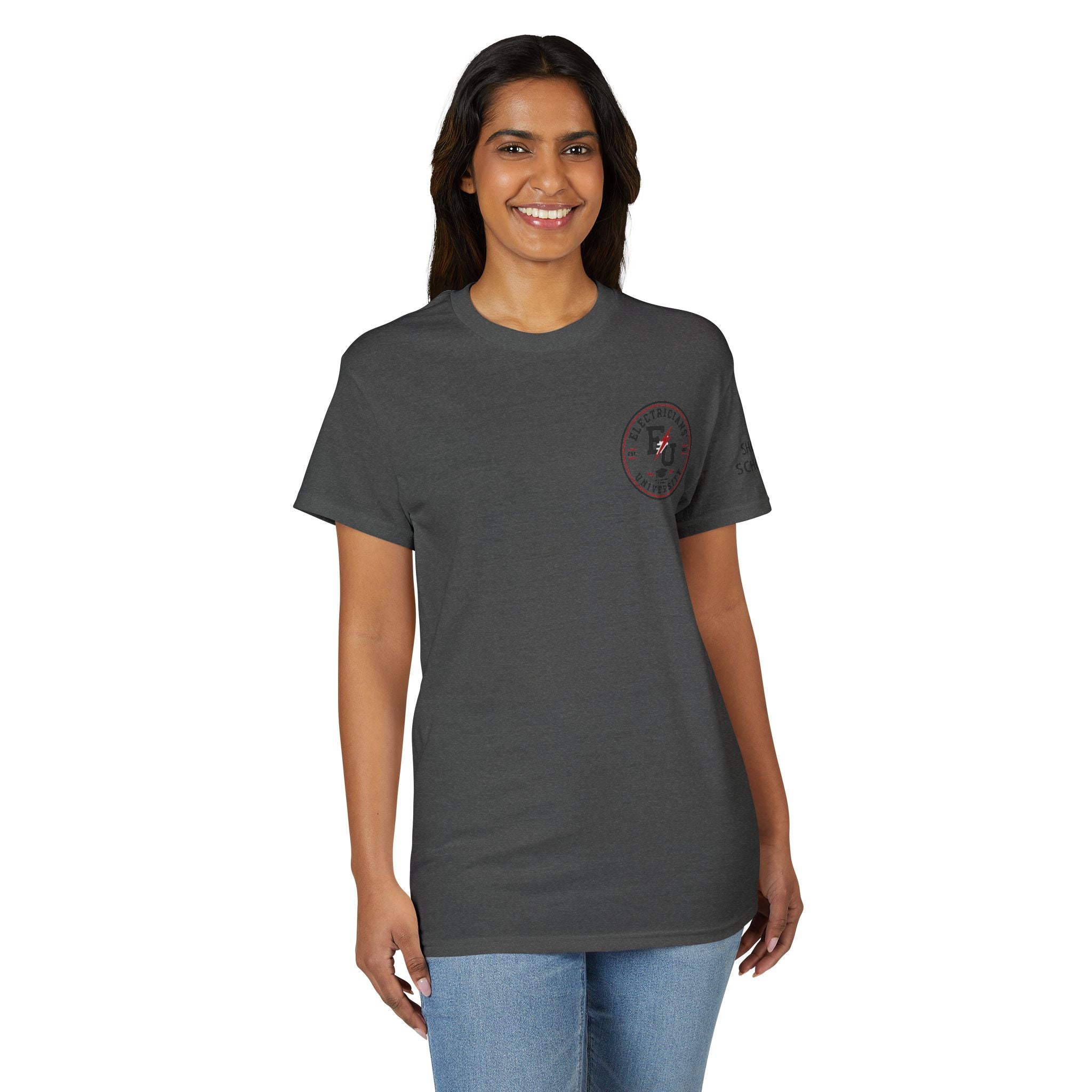 Electrical 101 T-Shirt — "Don't Touch the Shiny Parts" Retro Electrician Tee