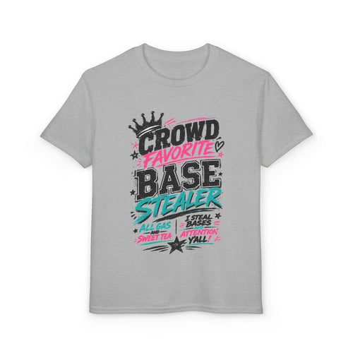 Base Stealer- Crowd Pleaser - Youth DryBlend® T-Shirt