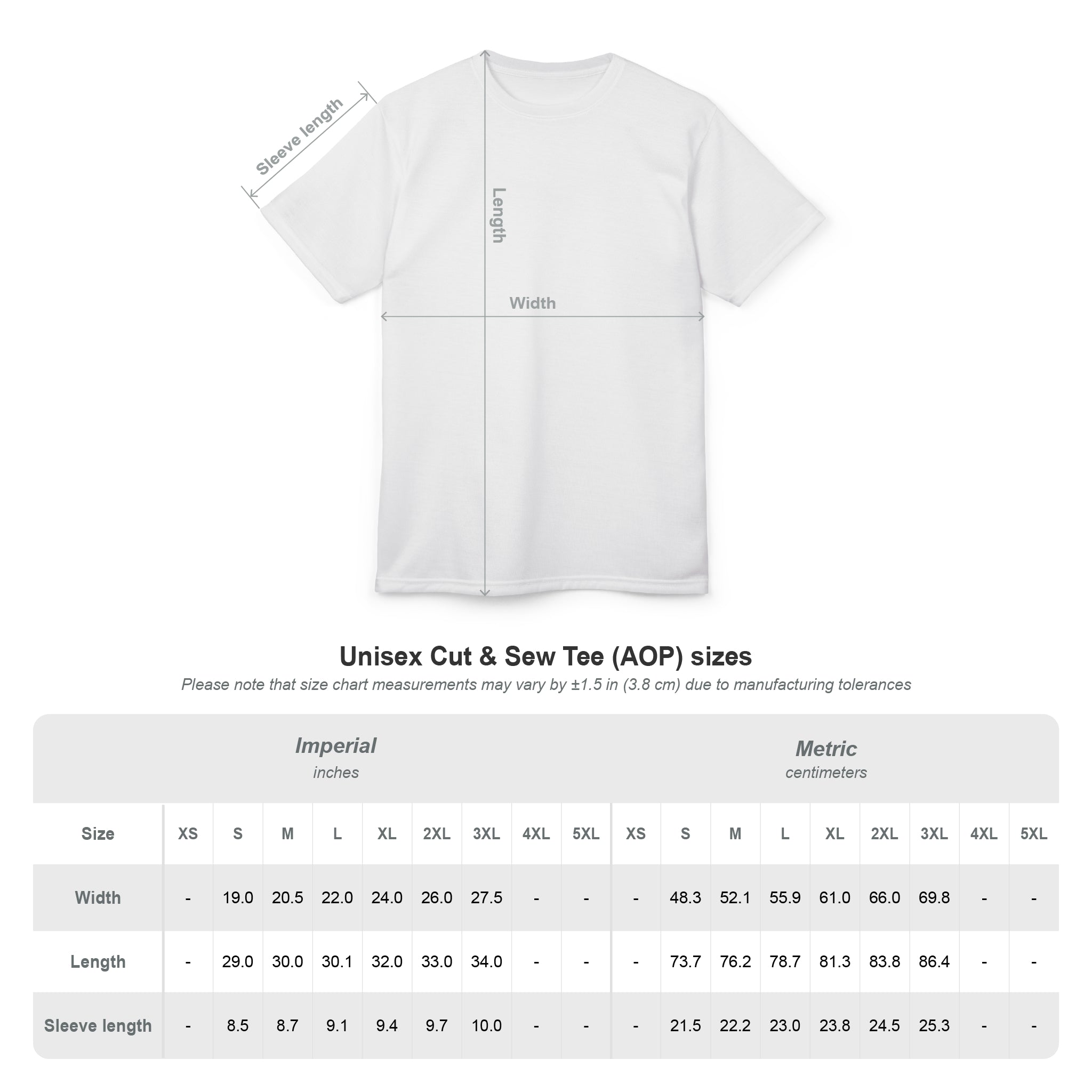 Allover Fish Pattern Tee | Marine Aquarium Ocean Life Shirt