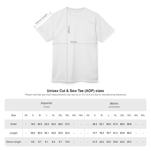 Allover Fish Pattern Tee | Marine Aquarium Ocean Life Shirt