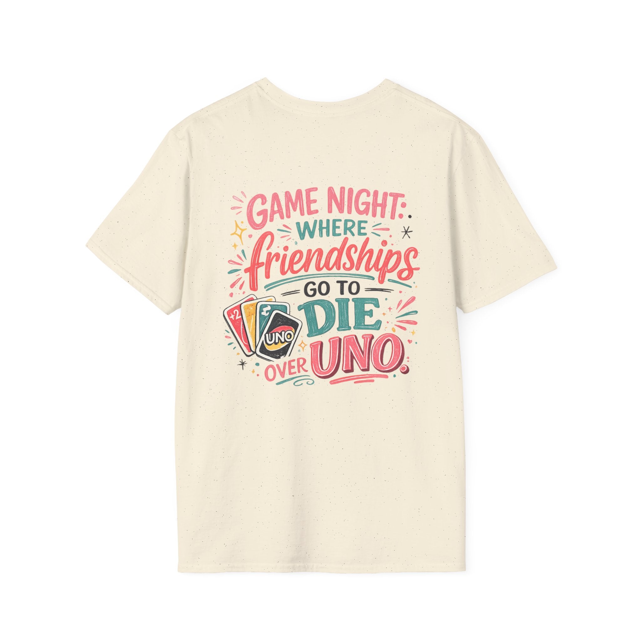Game Night Queen T-Shirt — Floral Cards & Crown Design