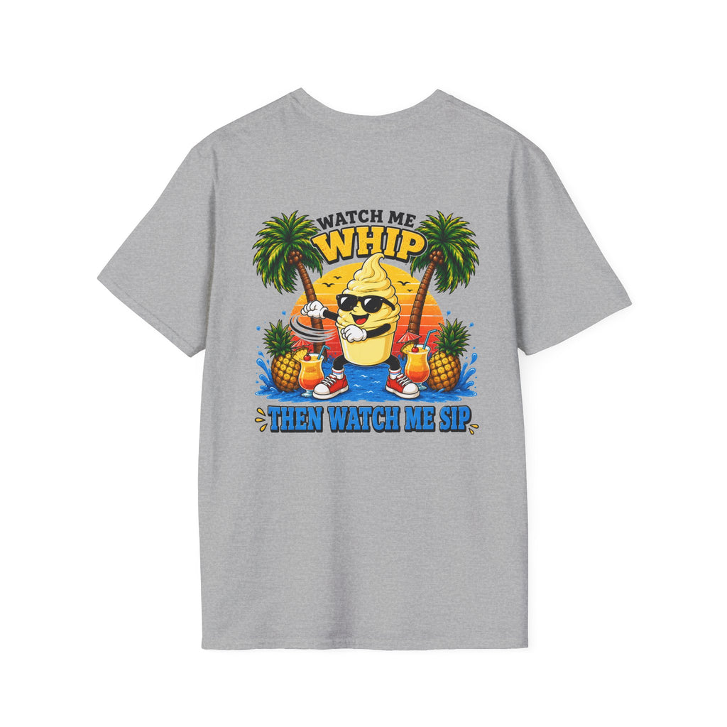 Watch Me Whip Then Watch Me Sip Disney Cruise Shirt | 2026 Family Cruise Shirt | Matching Cruise Shirts | Pineapple Vacation Tee | Cruise Squad Gift