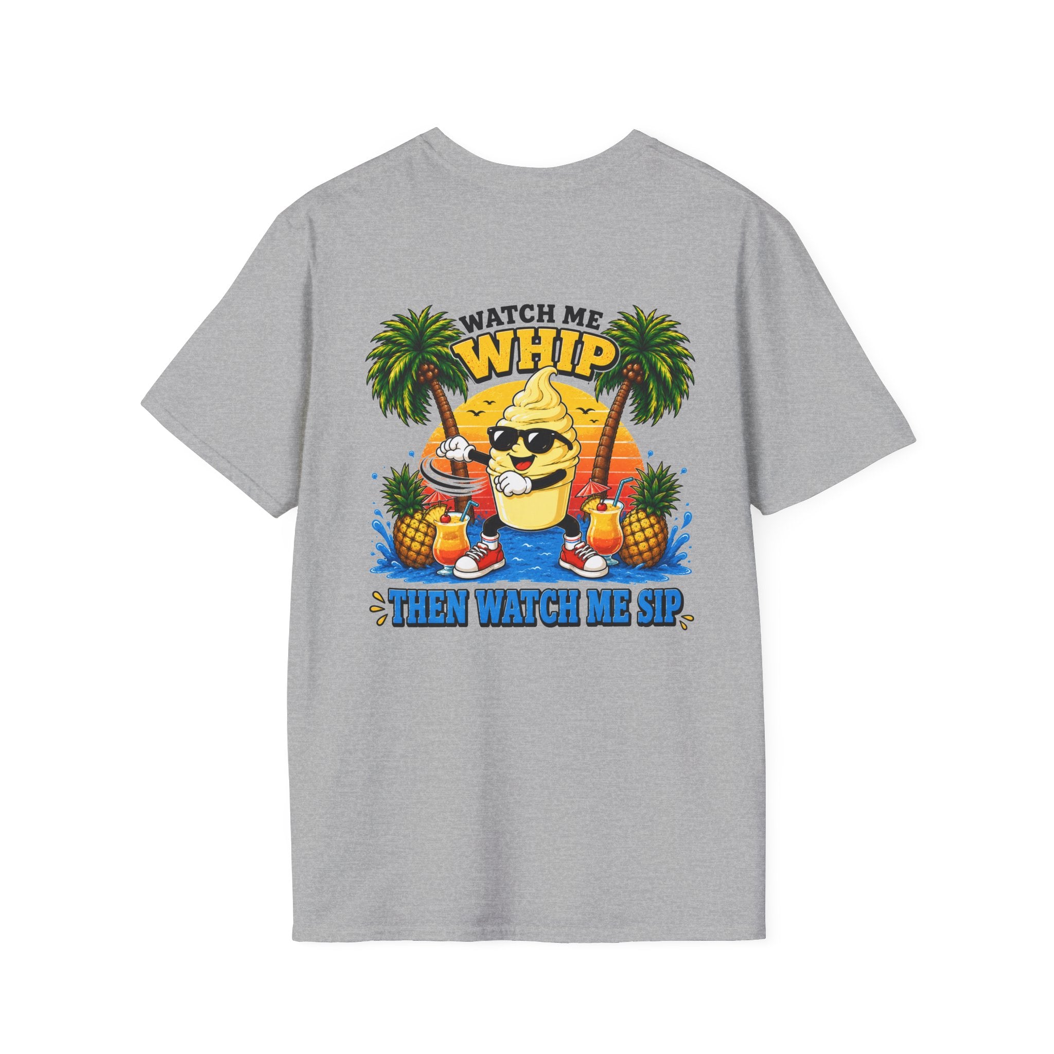 Watch Me Whip Then Watch Me Sip Disney Cruise Shirt | 2026 Family Cruise Shirt | Matching Cruise Shirts | Pineapple Vacation Tee | Cruise Squad Gift