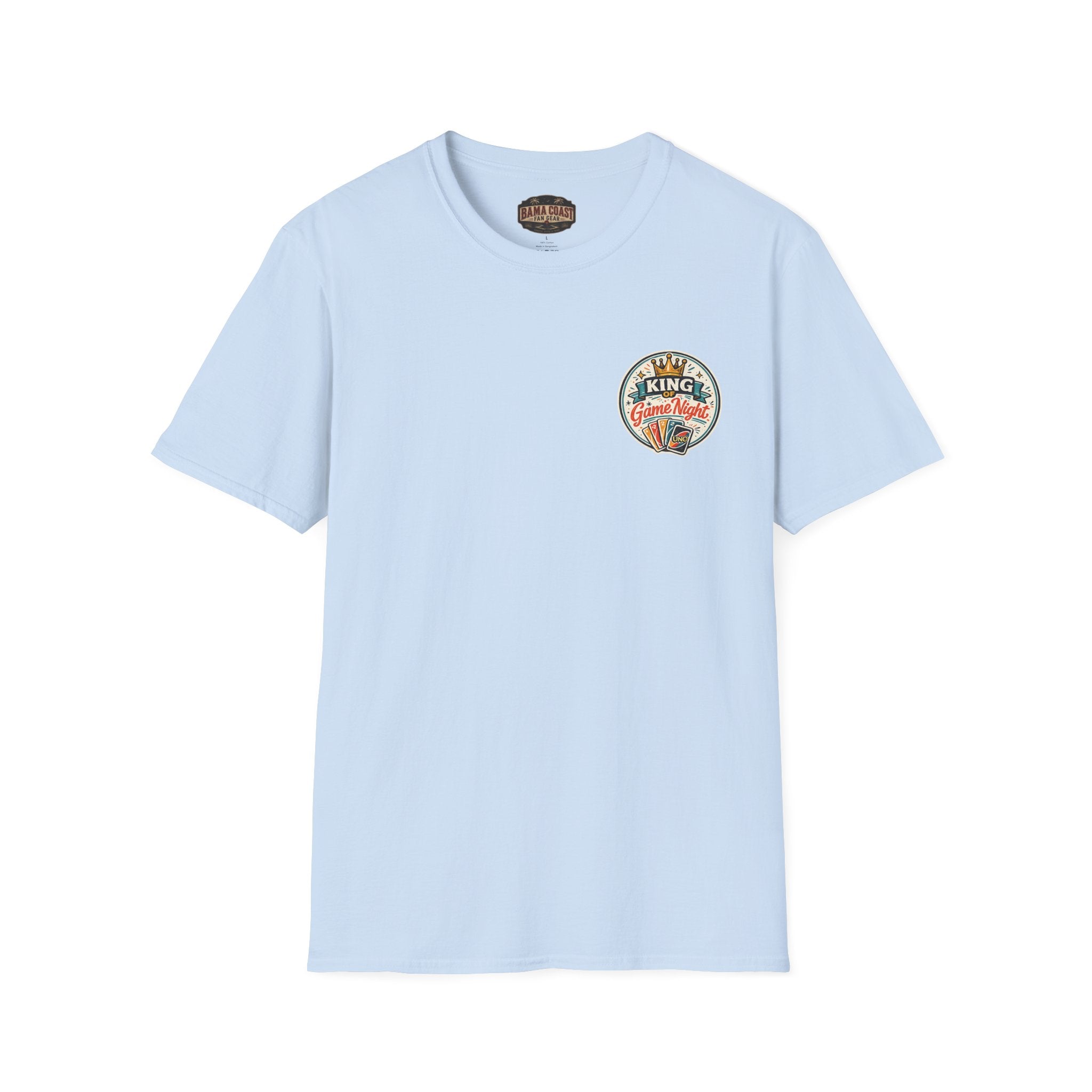 King of Game Night T-Shirt — Retro Gaming Logo Tee