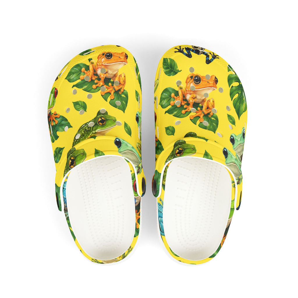 Frogs~ Kid's EVA Foam Clogs (AOP)