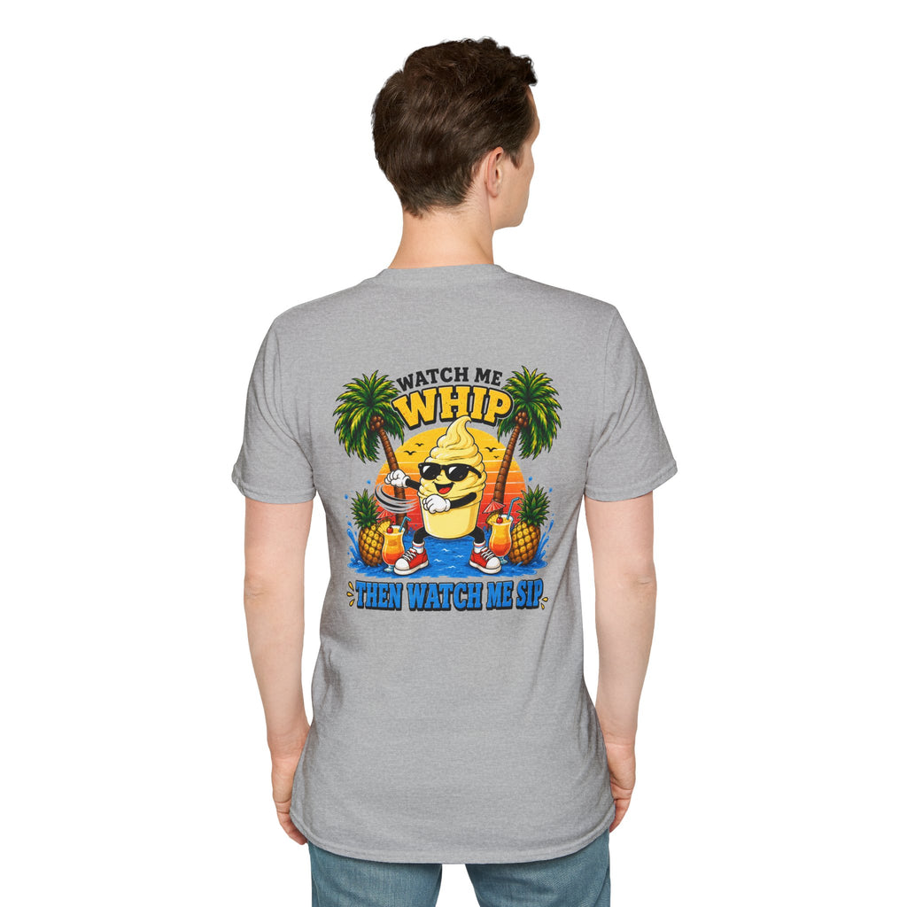 Watch Me Whip Then Watch Me Sip Disney Cruise Shirt | 2026 Family Cruise Shirt | Matching Cruise Shirts | Pineapple Vacation Tee | Cruise Squad Gift