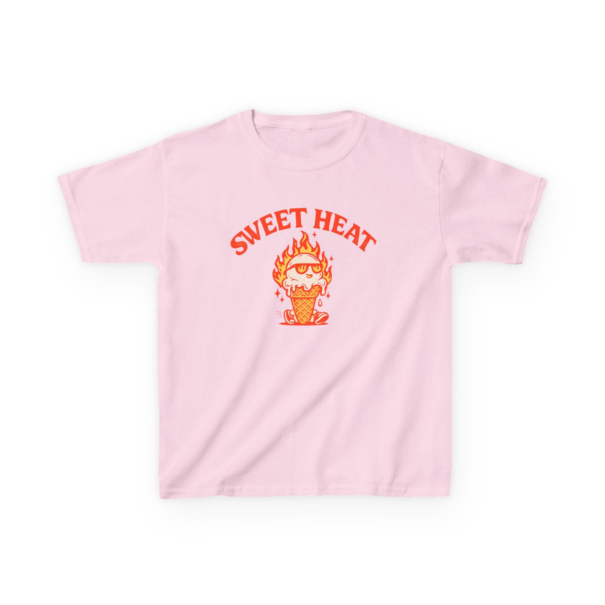 Sweet Heat Ice Cream Tee | Kids graphic tee, summer dessert design