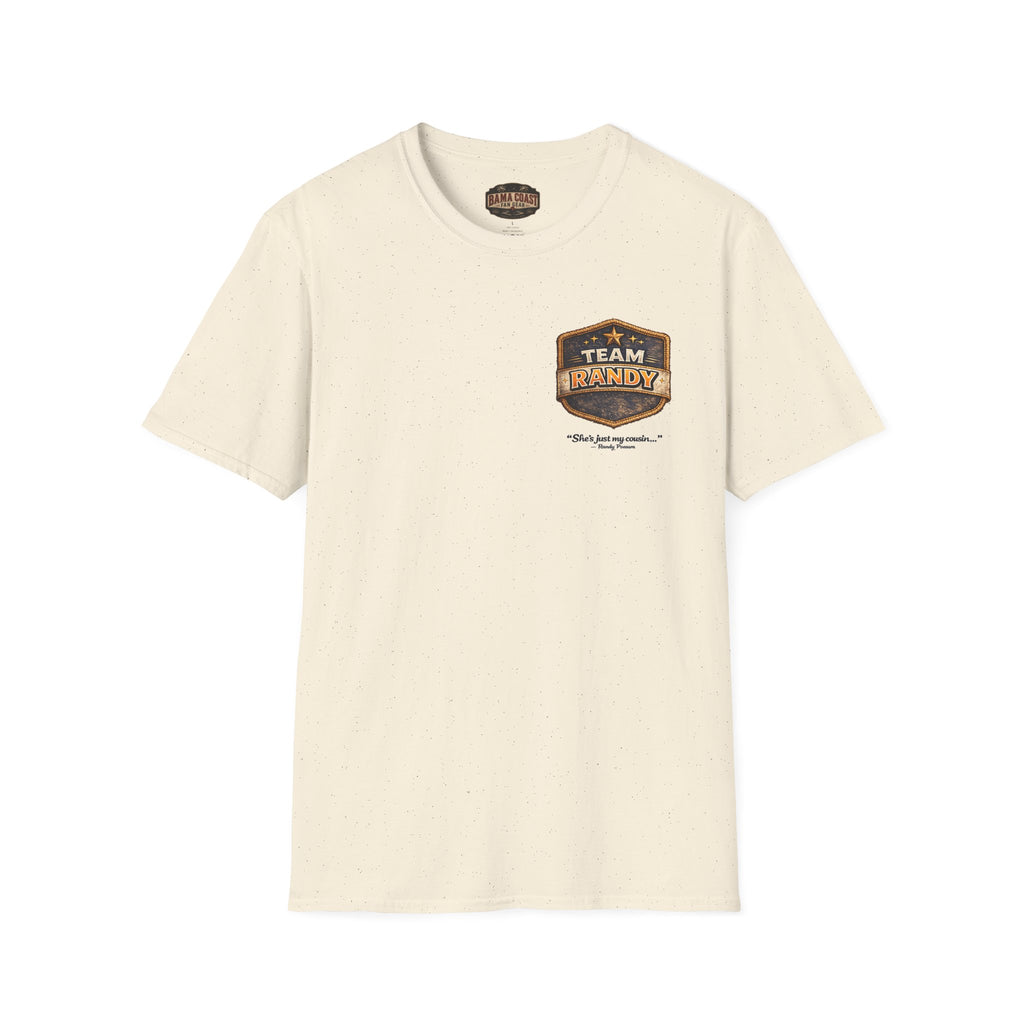 Team Randy T‑Shirt — Vintage Crest Graphic Tee
