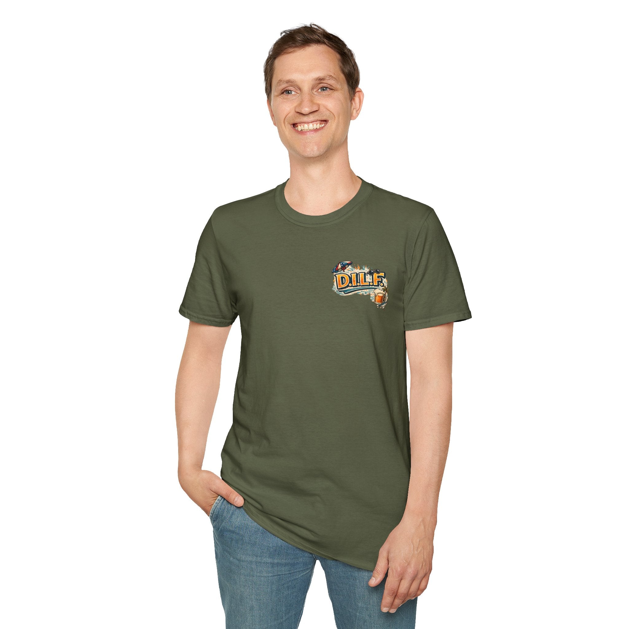 Hoochie Daddy Graphic T-Shirt — "I Ain't Nothing But a Hoochie Daddy" Retro Comic Tee