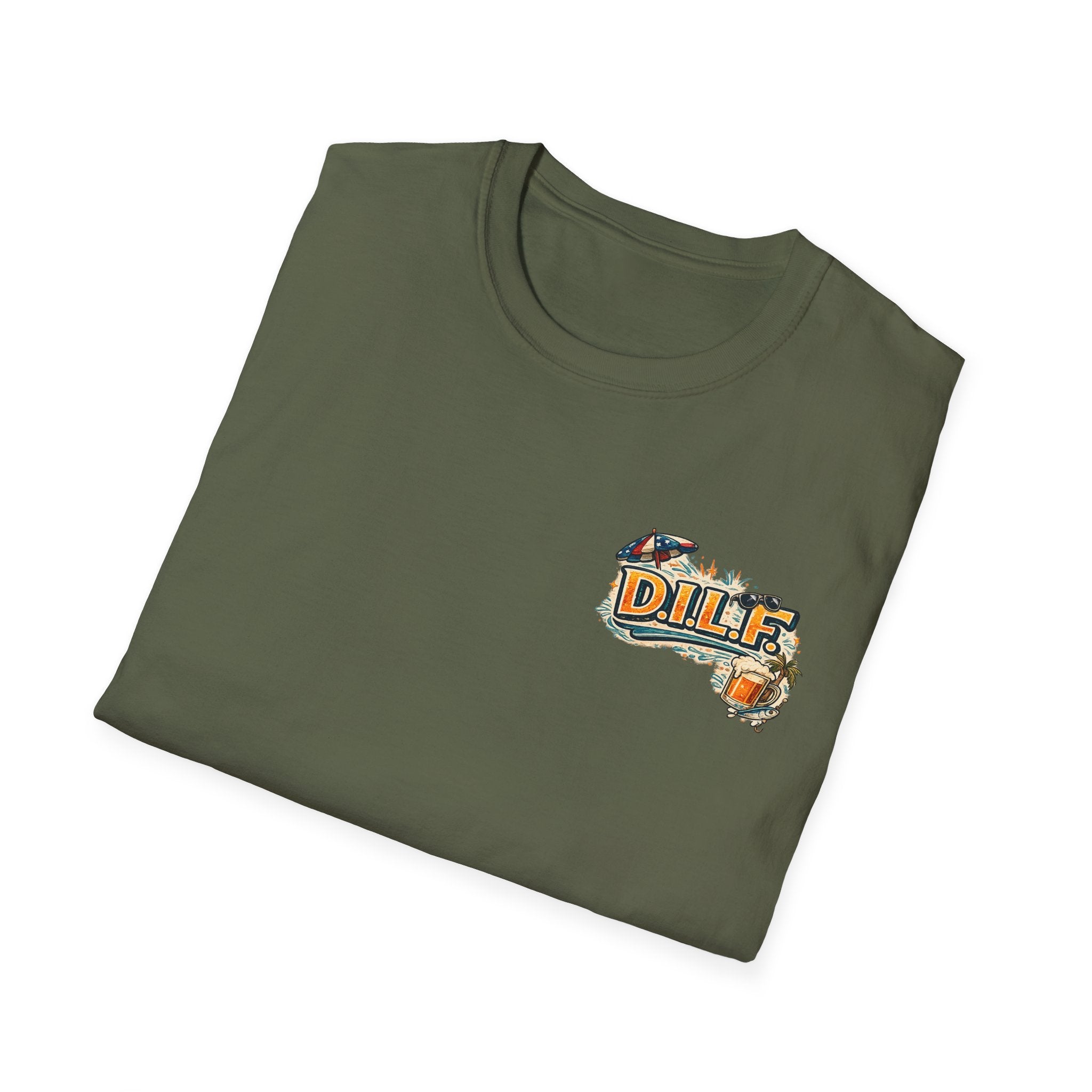 Hoochie Daddy Graphic T-Shirt — "I Ain't Nothing But a Hoochie Daddy" Retro Comic Tee