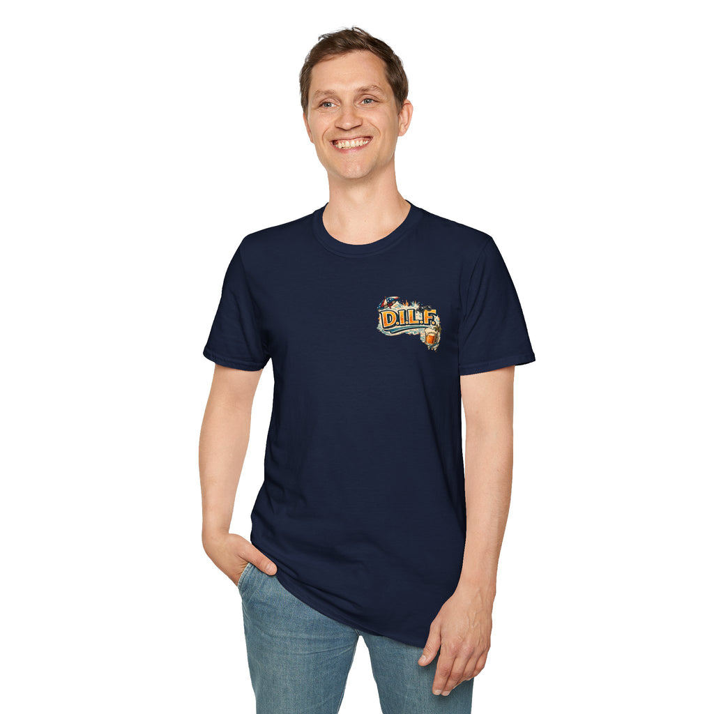 Hoochie Daddy Graphic T-Shirt — "I Ain't Nothing But a Hoochie Daddy" Retro Comic Tee