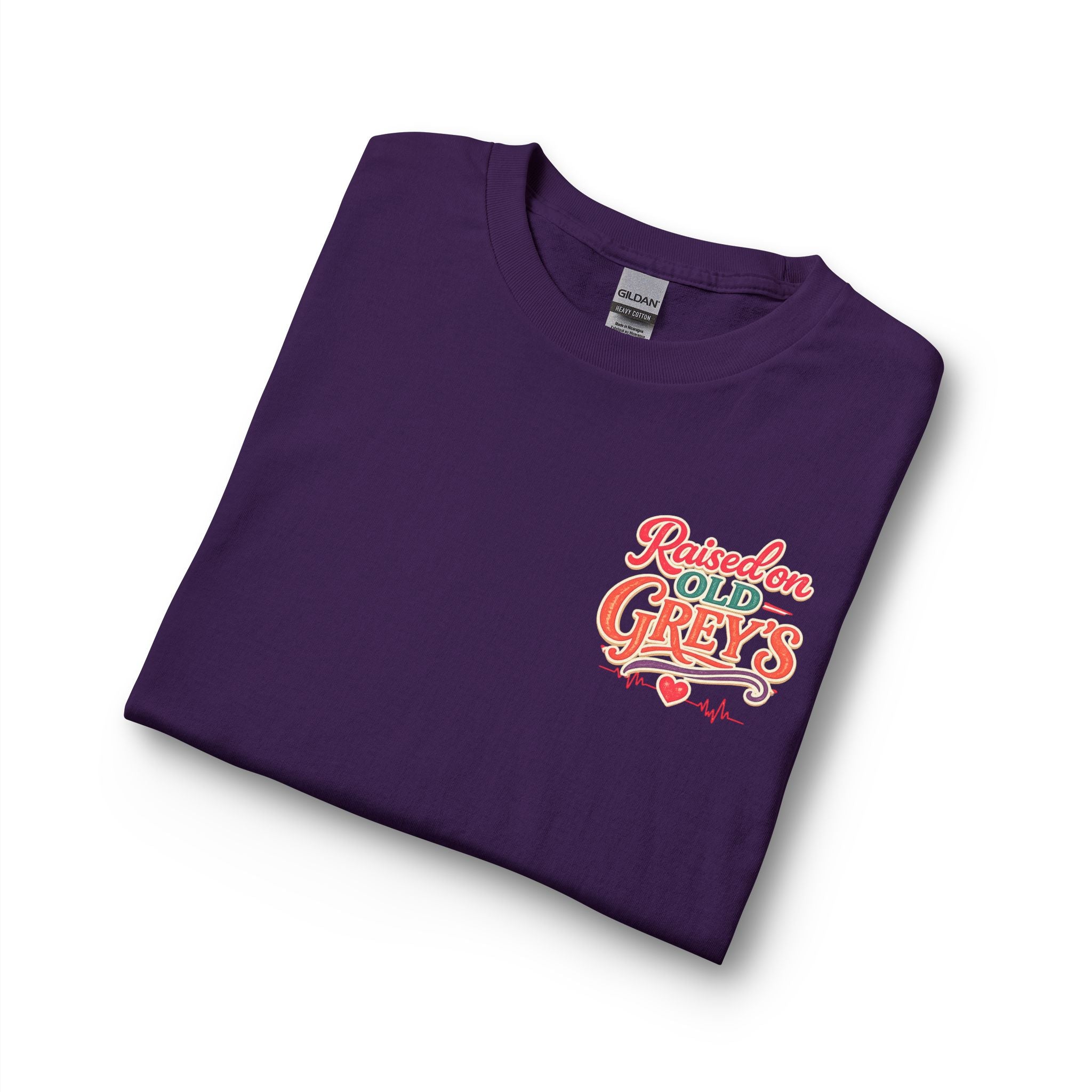 Raised on Old Grey's Shirt | Funny Grey's Anatomy Inspired Long Sleeve | Nostalgic TV Fan Gift | Seattle Grace Era Tee | Comfort Show Long Sleeve Tee