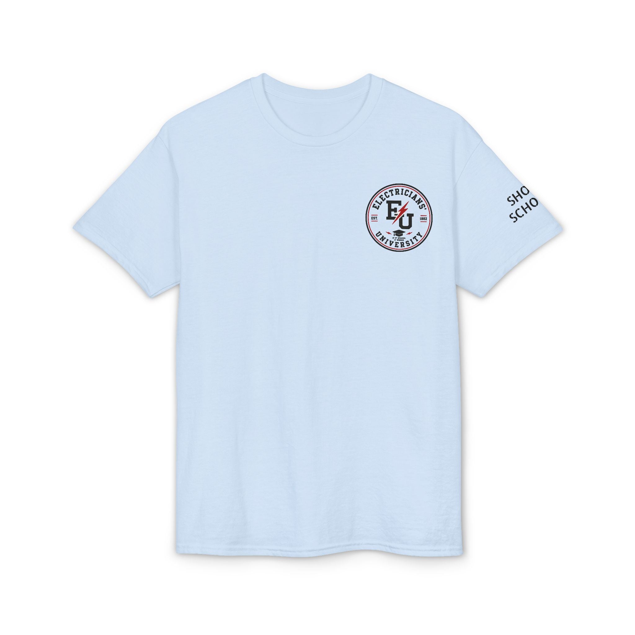 Electrical 101 T-Shirt — "Don't Touch the Shiny Parts" Retro Electrician Tee