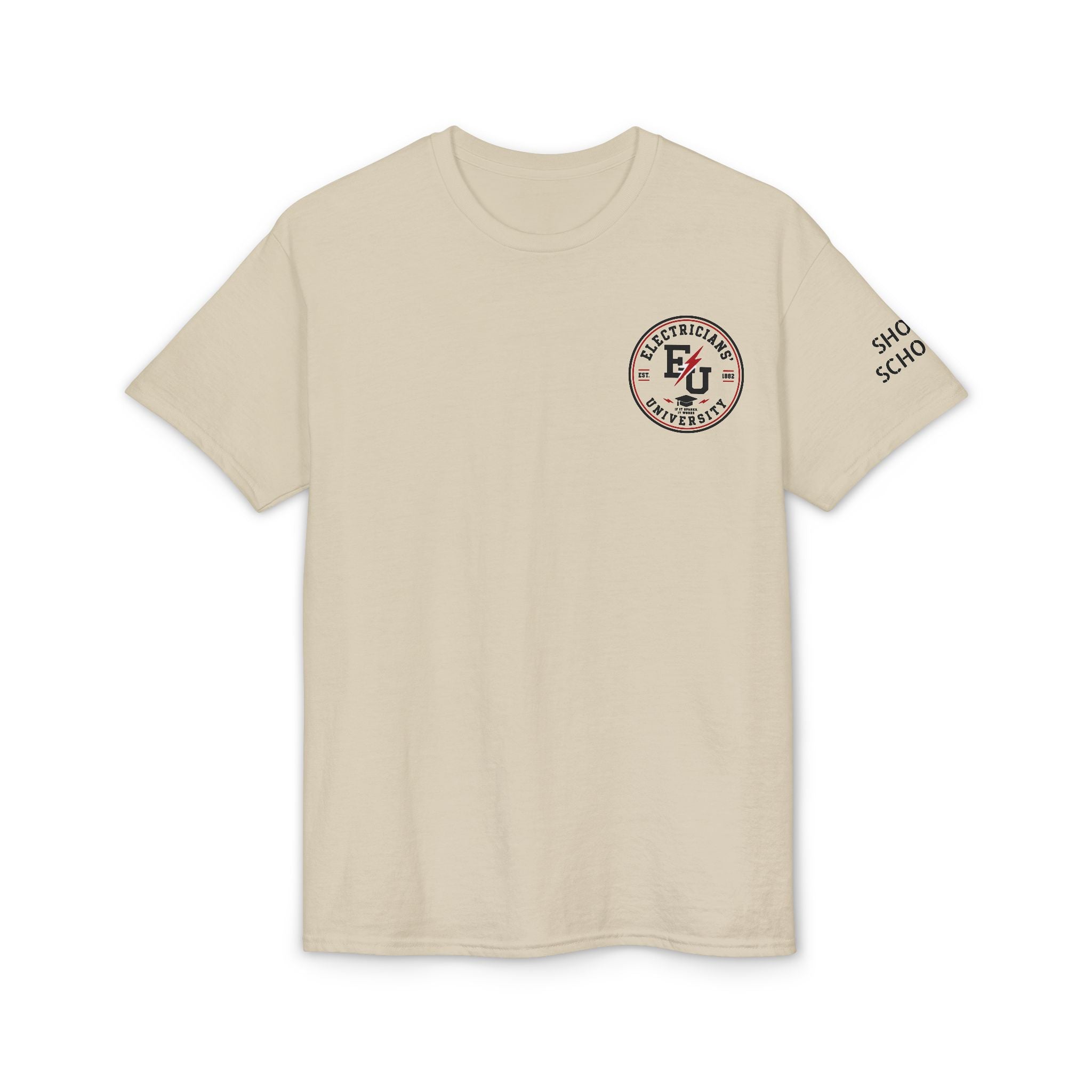 Electrical 101 T-Shirt — "Don't Touch the Shiny Parts" Retro Electrician Tee