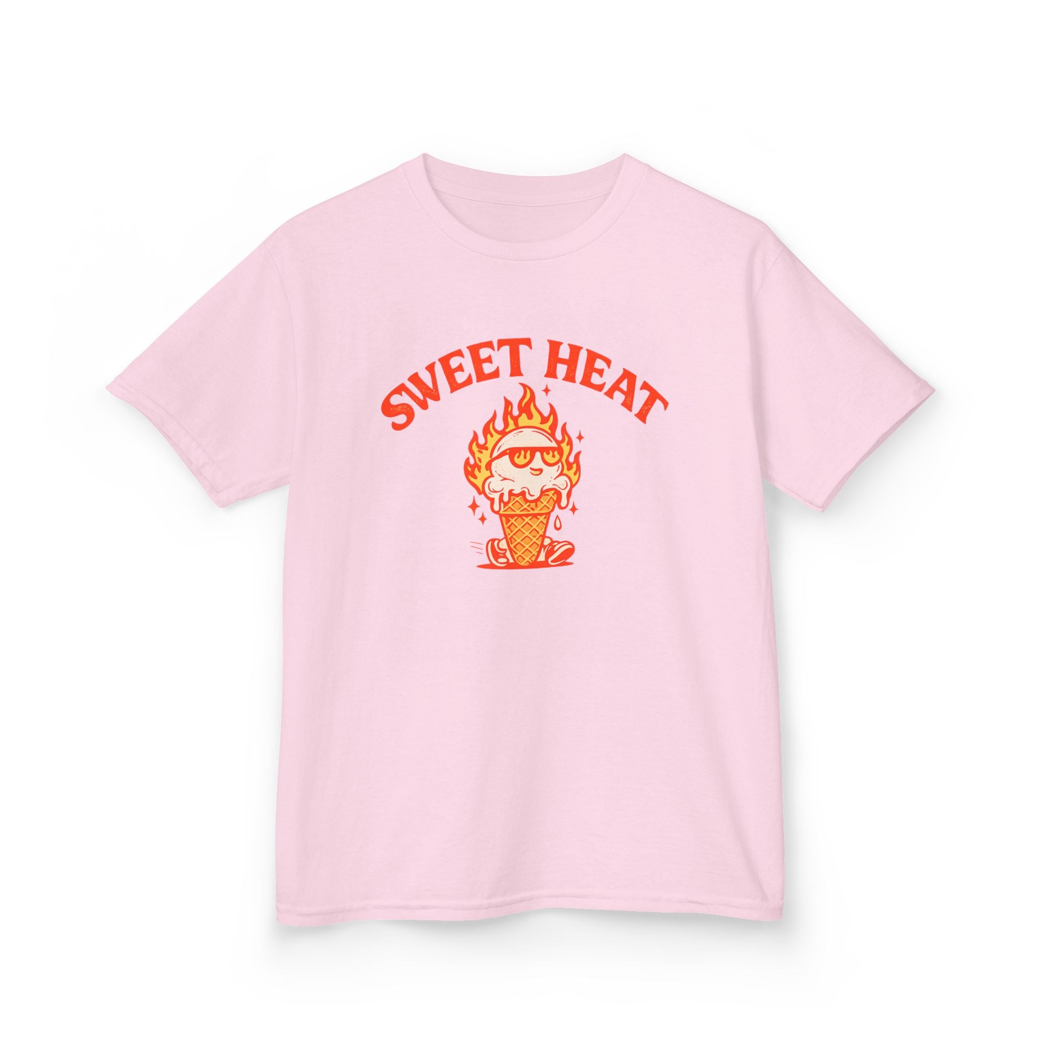 Sweet Heat Ice Cream Tee | Kids graphic tee, summer dessert design