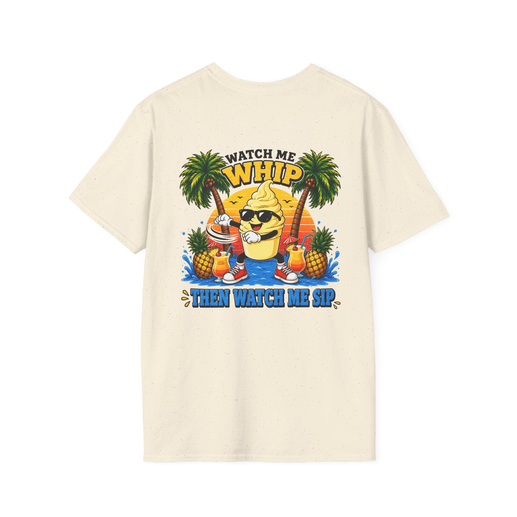 Watch Me Whip Then Watch Me Sip Disney Cruise Shirt | 2026 Family Cruise Shirt | Matching Cruise Shirts | Pineapple Vacation Tee | Cruise Squad Gift