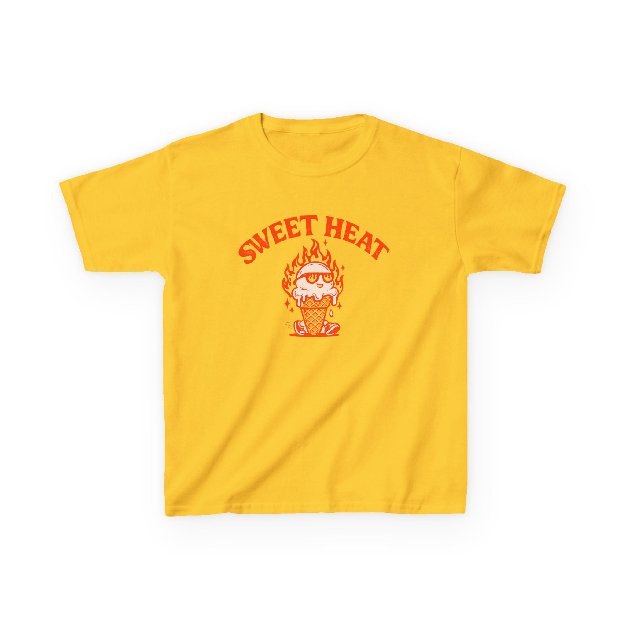 Sweet Heat Ice Cream Tee | Kids graphic tee, summer dessert design