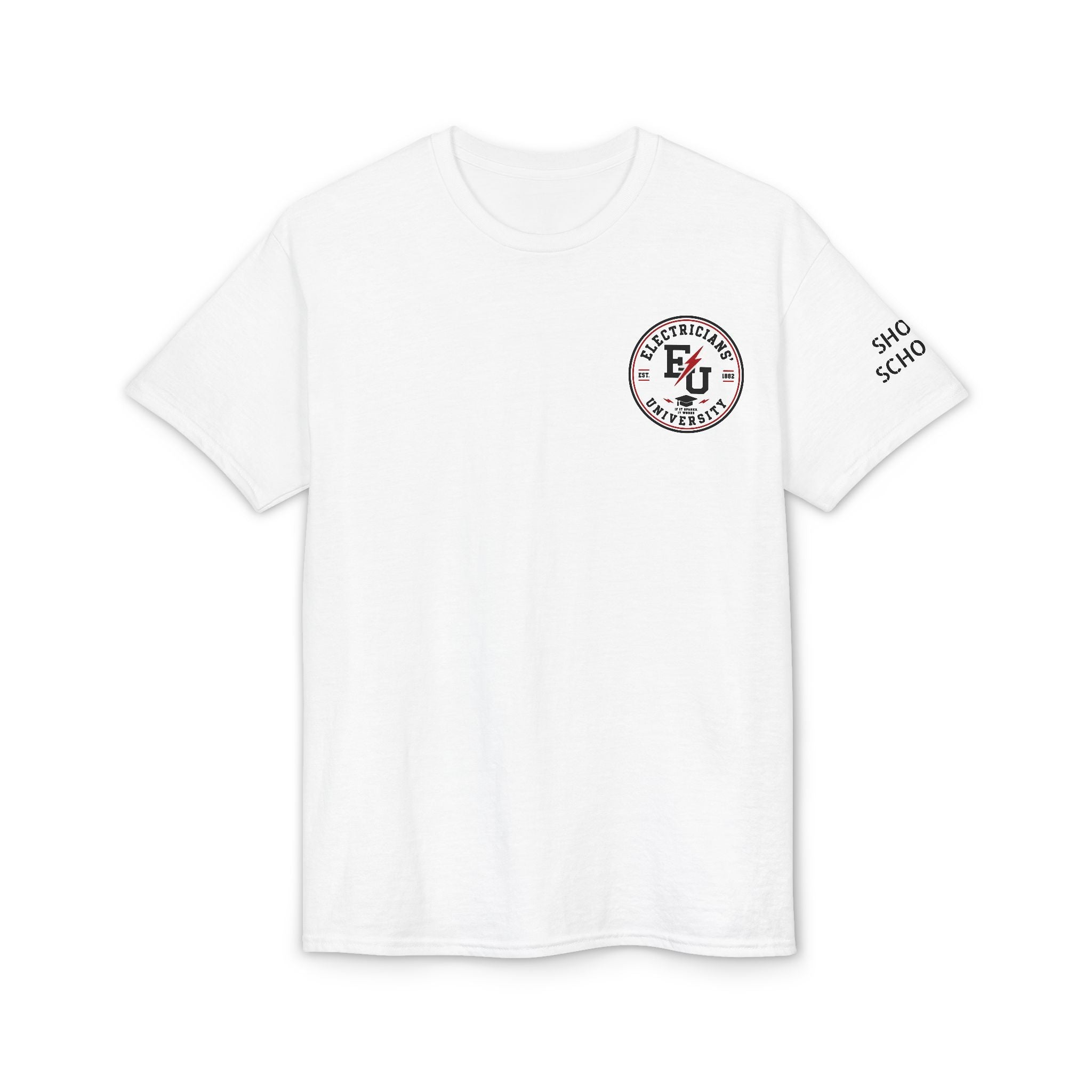 Electrical 101 T-Shirt — "Don't Touch the Shiny Parts" Retro Electrician Tee