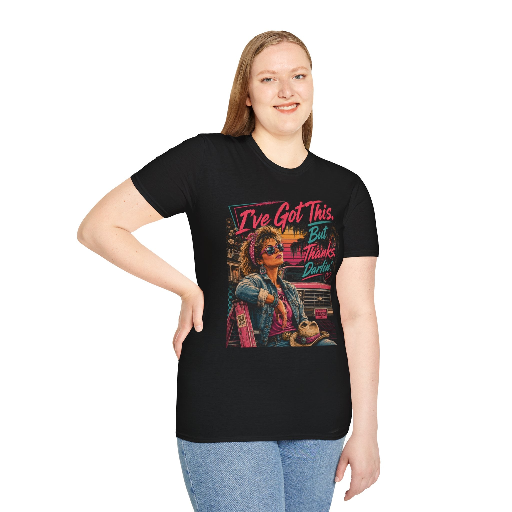 I've Got This But Thanks Darlin' T-Shirt — Retro Cowgirl Vintage Tee
