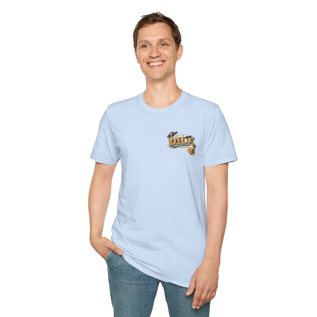 Hoochie Daddy Graphic T-Shirt — "I Ain't Nothing But a Hoochie Daddy" Retro Comic Tee