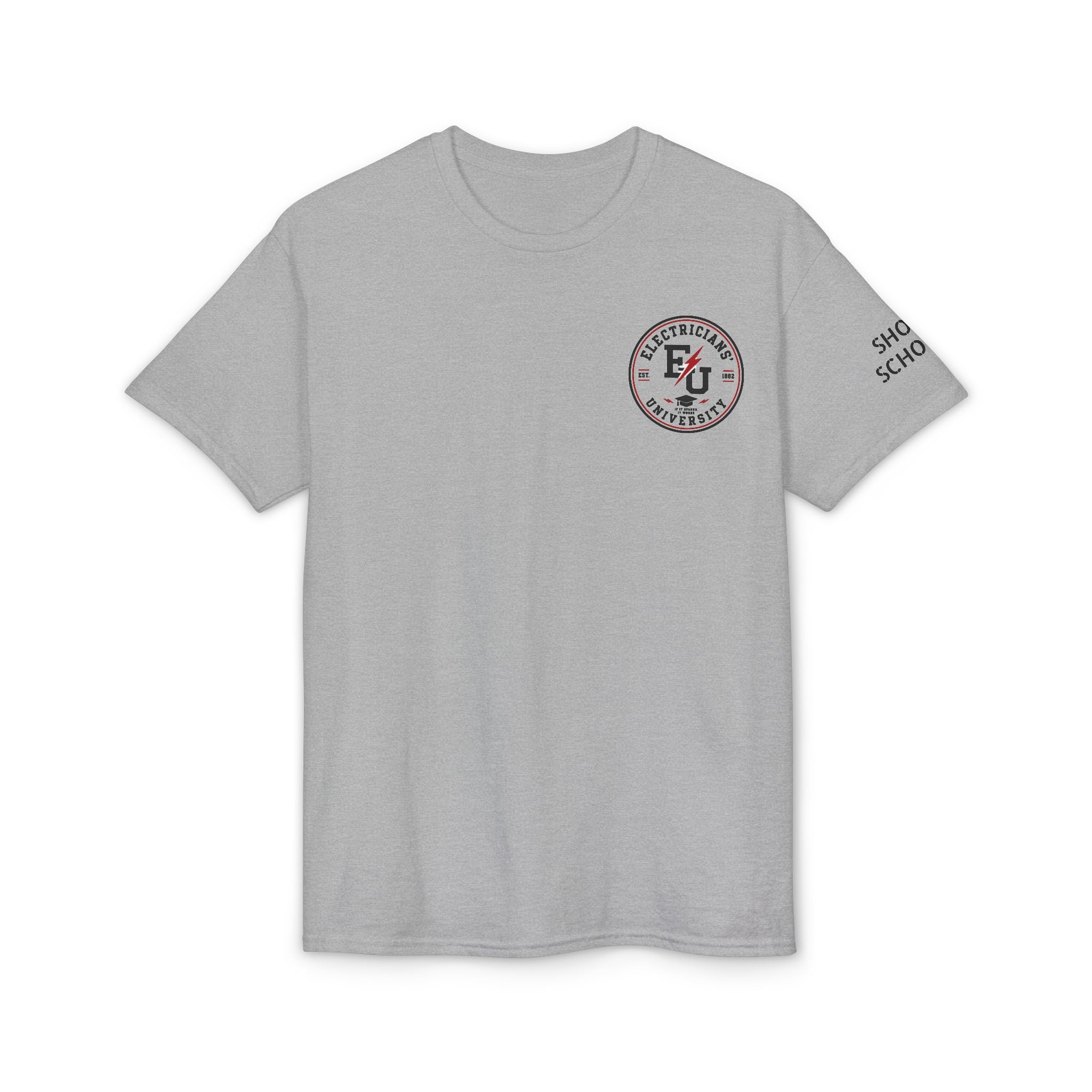 Electrical 101 T-Shirt — "Don't Touch the Shiny Parts" Retro Electrician Tee